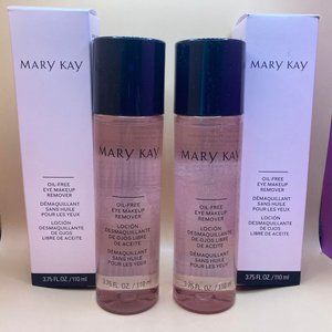NIB Set of 2 Mary Kay *New Formula* Eye Makeup Remover - Fast Ship!